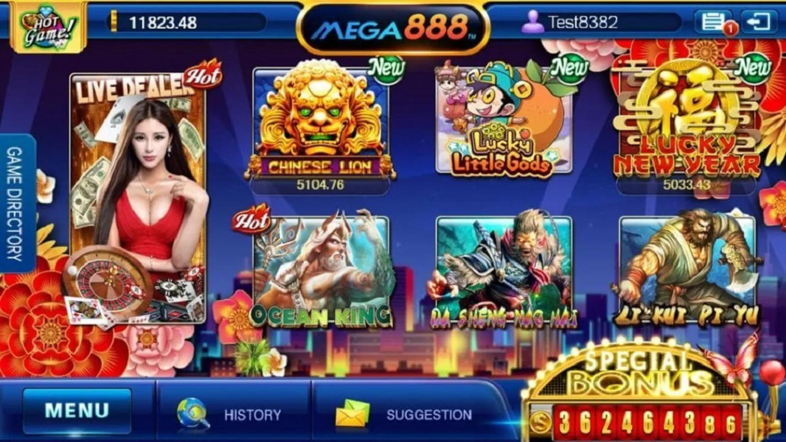 Karya laman web MEGA888 4